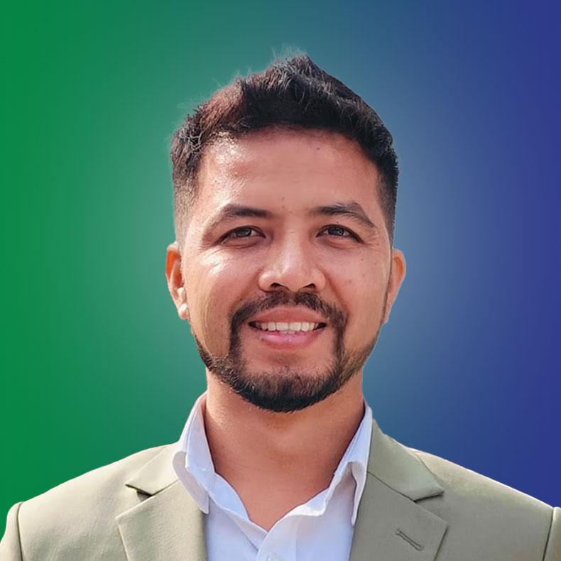 Management team, photo of Sunil Karki