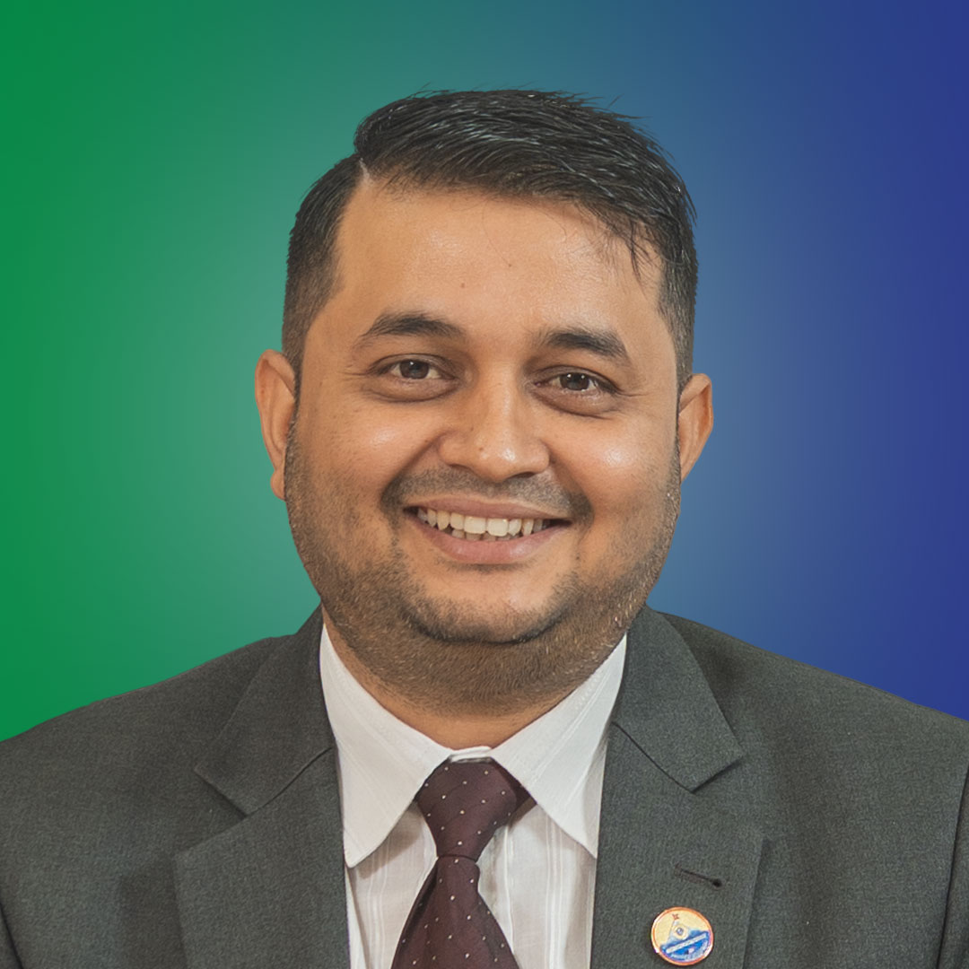 Management team, photo of Mr. Laxman Aryal